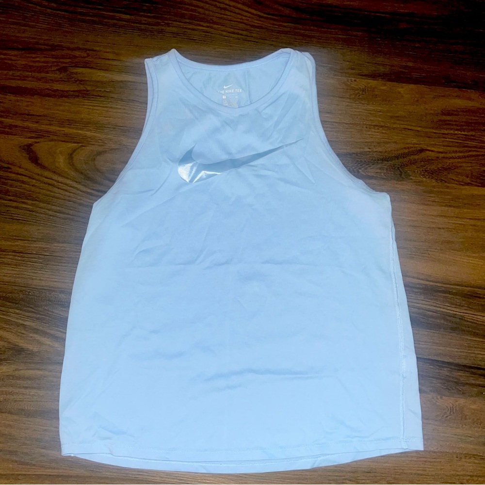 Light blue Nike athletic tank